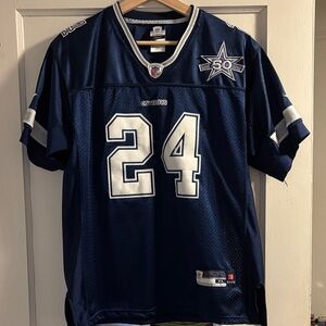 Authentic NFL 50th anniversary Dallas Cowboys Marion Barber Jersey